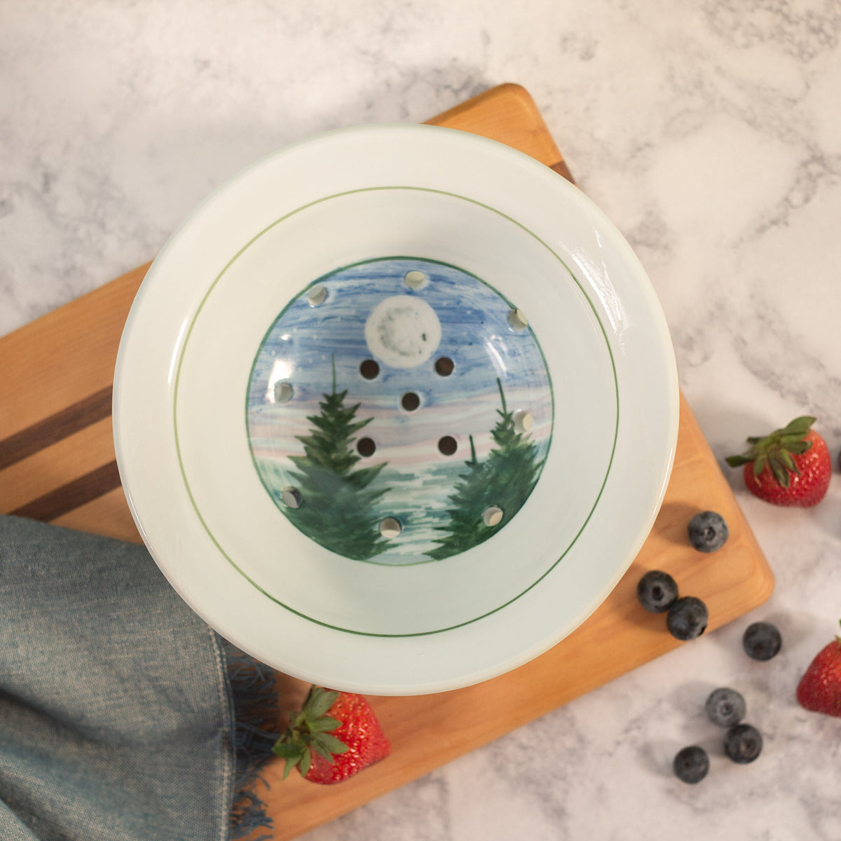 Berry Bowl with Plate